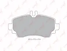 Тормозные колодки дисковые LYNXAUTO BD-5306