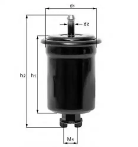 Топливный фильтр KNECHT KL434