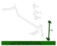 Тяга стабилизатора MAZDA BP4K-34-170B