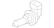 Автолампа галогенная HONDA 33115-TA0-A01 HB3