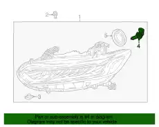 Автолампа галогенная HONDA 33115-TA0-A01 HB3