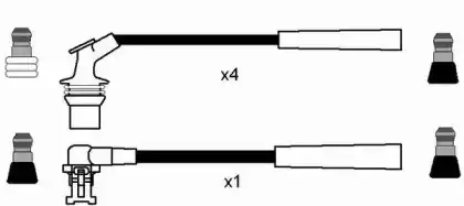 компл. высоковольт. проводов Ren 44308 NGK