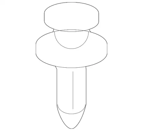 CLIP(BEIGE) 09409-07340-V6N SUZUKI