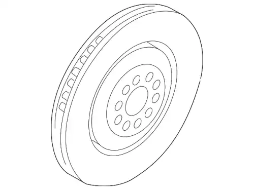 Тормозной диск VAG 4G0615301J