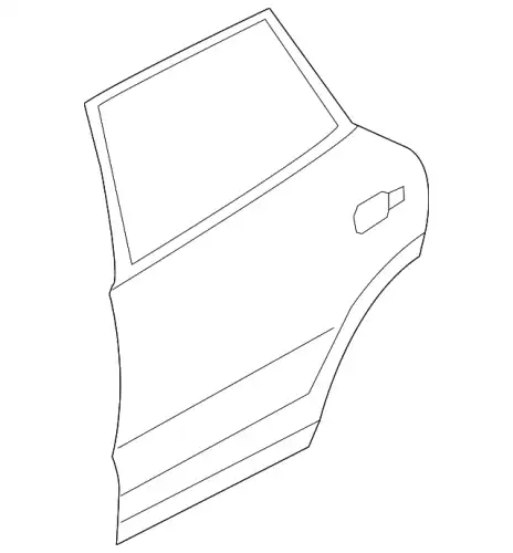 ДВЕРЬ 7P0833056A VAG