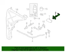  (AUDI), ЦИЛИНДР ПОДЪЕМНОГО М 4G8955101B VAG