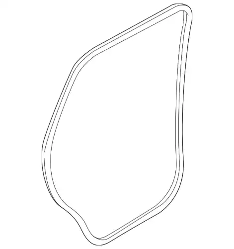 4M0839911A Уплотнитель двери, н VAG
