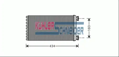 Радиатор печки KUHLER SCHNEIDER 3790021