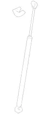 Амортизатор (упор) багажника VAG 8P0823359D