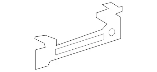  (8 гр.), (AUDI), Кронштейн крыла 4M0821432 VAG