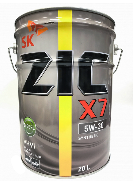 Моторное масло ZIC 192610 5W-30 синтетическое 20 л