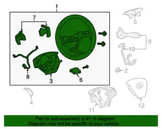 РУЛЕВОЕ КОЛЕСО 4510050500C8 TOYOTA / LEXUS