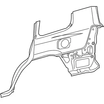 Крыло TOYOTA / LEXUS 60161-60871