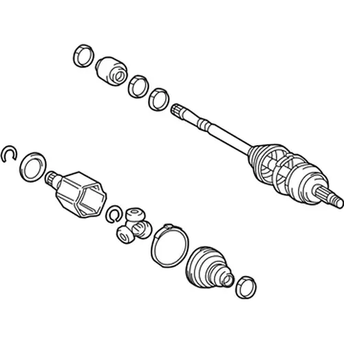 ВАЛ ПРИВОДНОЙ 4342048130 TOYOTA / LEXUS