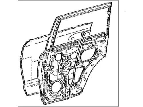 PANEL SUB-ASSY, RR D 67003-60441 TOYOTA / LEXUS