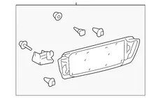 ПАНЕЛЬ ДЕКОРАТИВНАЯ 7680260140A0 TOYOTA / LEXUS