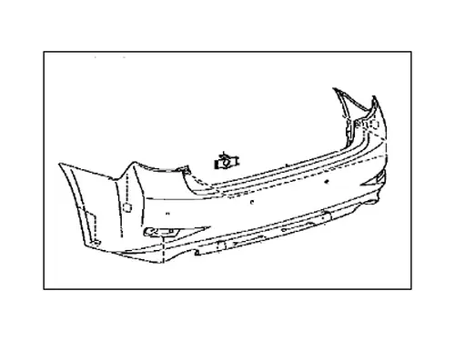 БАМПЕР ЗАДНИЙ 5215933951 TOYOTA / LEXUS