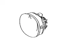 Фара противотуманная TOYOTA / LEXUS 81211-47010