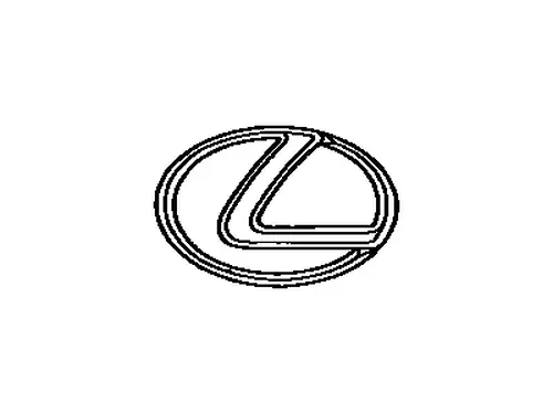 7540348040 ЭМБЛЕМА ПЛАСТИК TOYOTA / LEXUS