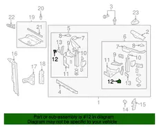  КРОНШТЕЙН КРЫЛА 5328860080 TOYOTA / LEXUS