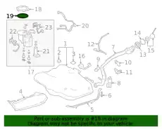 Кольцо уплотнительное автомобильное TOYOTA / LEXUS 90301-31016