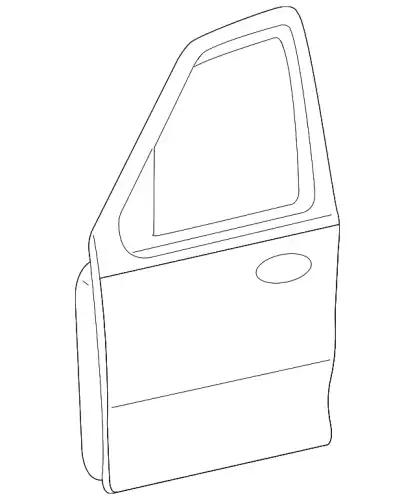 DOOR ASY - FRONT 8L8Z-7820125-B FORD