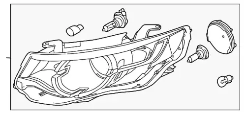 Фара LAND ROVER LR072823