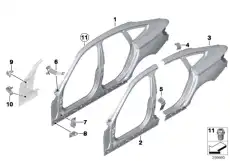 Крыло BMW 41 00 7 334 021
