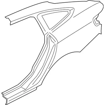 Крыло BMW 41 00 7 334 021
