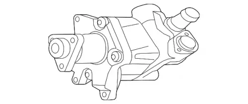 НАСОС ГИДРАВЛИЧЕСКИЙ 970347049AX PORSCHE