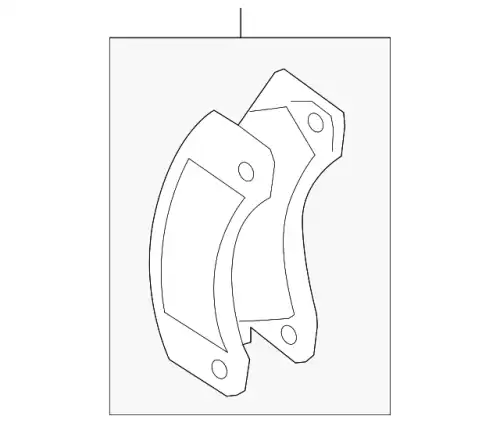 Тормозные колодки дисковые PORSCHE 95835193921