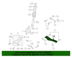 Рычаг подвески FORD 6L2Z-5A649-AE