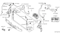 92131ZW40B RECEIVER AC DRIER NISSAN