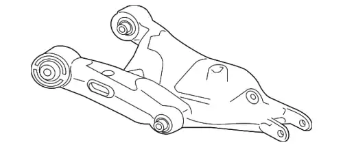 Рычаг подвески JAGUAR T2H2182