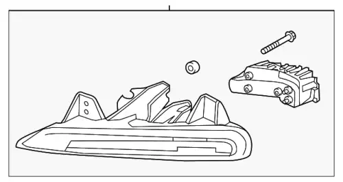 Фара противотуманная PORSCHE 98163115203