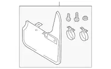 БРЫЗГОВИКИ ПЕРЕДН VAG 4L0075112