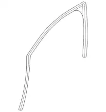 Уплотнитель двери JAGUAR T4N3115