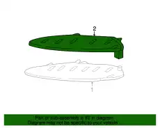 95B953049A Фонарь указателя поворота PORSCHE