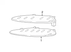 95B953049A Фонарь указателя поворота PORSCHE