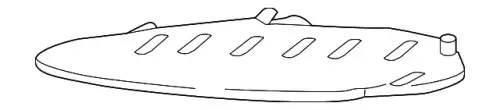 95B941107A Габаритный огонь PORSCHE
