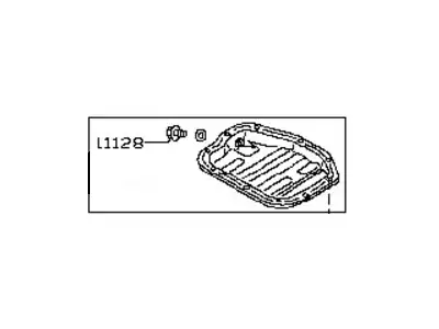 Поддон картера двигателя NISSAN 11110-3KY1B