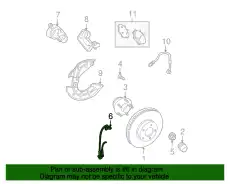 Датчик ABS FORD 9R3Z-2C204-A