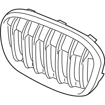 Решетка радиатора BMW 51 13 7 354 823