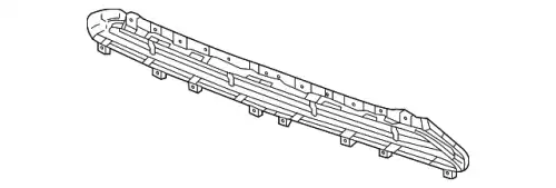 Решетка бампера VAG 8U0807683C 4U8