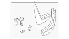  КОМПЛЕКТ БРЫЗГОВИКОВ VPLWP0222 LAND ROVER