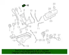  F3LY6268B ЦЕПЬ ГРМ FORD