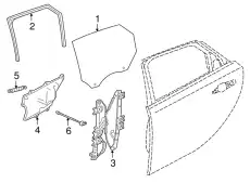 Уплотнитель двери JAGUAR T2H1233