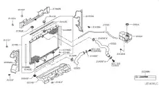 ВОЗДУХОВОД РАДИАТОРА ЛЕВЫЙ 21559-4BB0A NISSAN
