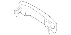 Ручка двери NISSAN 80640-EZ03B