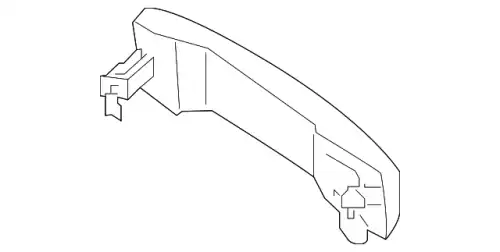 Ручка двери NISSAN 80640-EZ03B